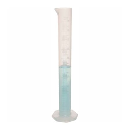 Bel-Art Bel-Art Single Scale Graduated Cylinder 284550000, 100ml Capacity, 1.0ml Graduation, Clear, 1/PK 284550000